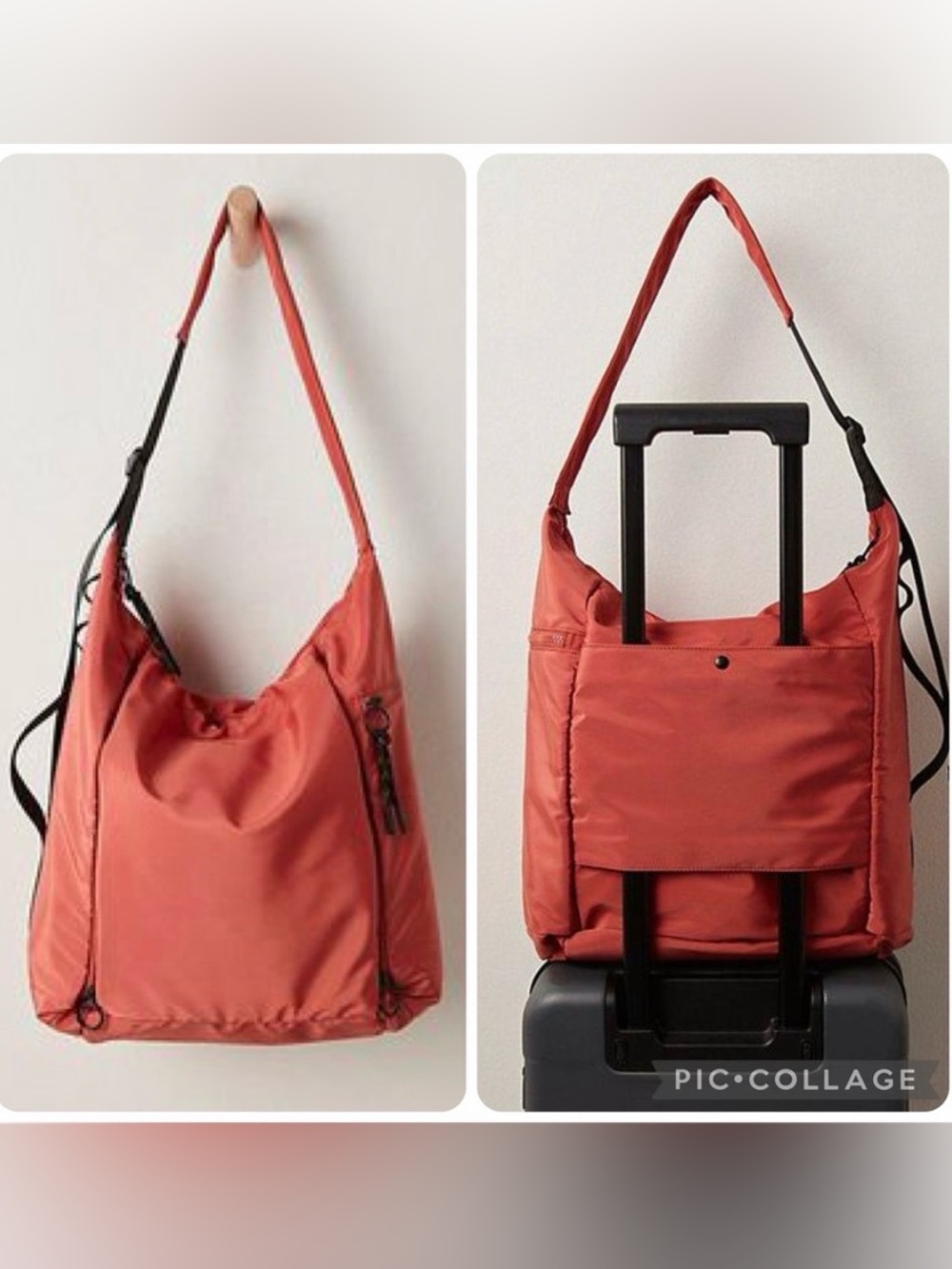Free People No Time Zones Carryall Tote